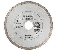 Bosch Accessories 125mm Diamond Disc for Tiles, Blanc
