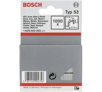 Bosch Accessories 1609200365 Agrafes fil fin Type 53 1000 pc(s) Dimensions (L x l) 8 mm x 11.40 mm