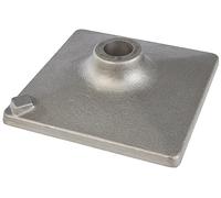 Bosch Accessories 1618633102 Plateau de damage 150 x 150 mm Gris