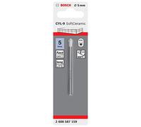 Bosch Forets pour carrelage CYL-9 SoftCeramic Ø 5 x 70 mm pour carreaux céramique tendres 1x