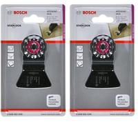 Bosch Accessories 1x Spatule ATZ 52 SC (matériaux solides et fragiles, Largeur 52 mm, Accessoire Outil multifonction) (Lot de 2)