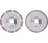 Bosch Accessories 2 pièces Disques diamantés (pour carrelage et matériaux de construction, Ø 125 mm, accessoires pour meuleuse angulaire)