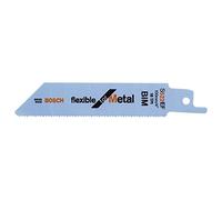 Bosch Lame de scie-sabre S 522 EF – Flexible pour métal 100x19x0,9 mm – Lot de 2