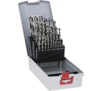 Bosch Accessories 25 pces. Kit de forets à métaux HSS-G ProBox (pour acier, Ø 1-13 mm, accessoires perceuse-visseuse et support de perçage)