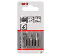 Bosch Embout de vissage S 1,0 x 5,5 25 mm – Qualité extra-dure – Lot de 3 – 2607001464