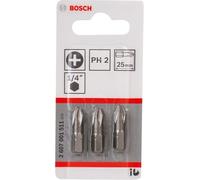 Embouts PH PH2 25mm sachet de 3 Bosch