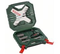 Bosch Accessories 2607010610 X-Line 54 pièces Assortiment de forets et dembouts métal, Pierre, Béton, bois, Brique