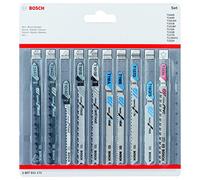 Bosch Accessories 2607011171 - Hoja de sierra de calar blíster: todo en uno: 10 uds