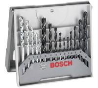 Bosch Accessories 2607017038 15 pièces Foret universel métal, Pierre, Béton, bois, Brique 3 mm, 4 mm, 5 mm, 6 mm, 8 mm