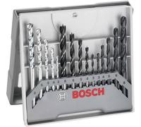 Bosch Accessories 2607017038 15 pièces Foret universel métal, Pierre, Béton, bois, Brique 3 mm, 4 mm, 5 mm, 6 mm, 8 mm