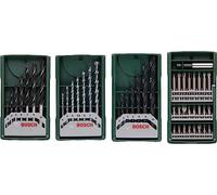 Bosch Coffrets accessoires Mini-X-Line 2607017071 - Multipack 3+1 (Pack de 4)