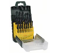 Bosch Accessories 2607017153 Promoline HSS Jeu de forets pour le métal 25 pièces 1 mm, 1.5 mm, 2 mm, 2.5 mm, 3 mm, 3.5 mm, 4 mm