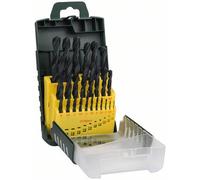Bosch Accessories 2607017153 Promoline HSS Jeu de forets pour le métal 25 pièces 1 mm, 1.5 mm, 2 mm, 2.5 mm, 3 mm, 3.5 mm, 4 mm, 4.5 mm, 5 mm, 5.5 mm, 6 mm,