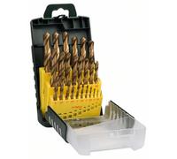 Bosch Accessories 2607017154 Promoline HSS Jeu de forets pour le métal 25 pièces 1 mm, 1.5 mm, 2 mm, 2.5 mm, 3 mm, 3.5 mm, 4 mm