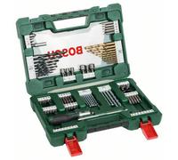 Bosch Accessories 2607017195 V-Line 91 pièces Assortiment de forets et d'embouts métal, Pierre, Béton, bois, Brique, Plexiglas
