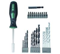 Bosch Assortiment de forets et d'embouts de vissage 2607017201 – 27 pièces – Porte-embout universel