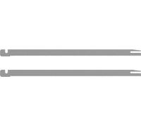 Bosch Accessories 2607018011 Lames de scie, set de 2 pièces, 200 mm Gris