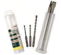 Bosch Assortiment de burins et de forets pour perforateur SDS plus, 5 pièces Quantité:1