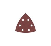 Bosch Accessories 2607019489 Lot de feuilles abrasives pour Ponceuse 25 ABRASIFS DELTA 93 GRAIN 80