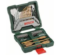 Bosch Accessories 2607019600 X-Line 40 pièces Assortiment de forets et dembouts métal, Pierre, Béton, bois, Brique, Plexiglas