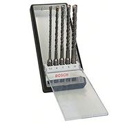 Bosch Accessories 2607019929 Assortiment de forets SDS-plus-5 pour perforateur Ã˜ 5,5/6/7/8/10 mm 5 pièces
