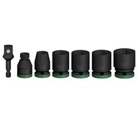 Coffret de douilles PRO Impact avec adaptateur, 1/2, Standard, 7 pièces - BOSCH - 2608003032"