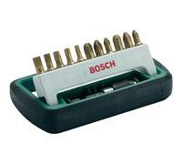 Bosch Accessories 2608255990 Set de 11 embouts de vissage qualité titane avec porte-embout PH/PZ/Torx