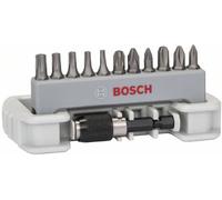 Bosch Accessories 2608522129 Jeu dembouts 12 pièces cruciforme Phillips, vis Pozidriv, 6 pans intérieurs (TX)