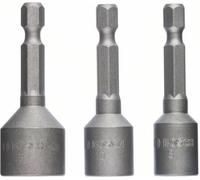 Bosch Accessories 2608551078 Douille 8 mm, 10 mm, 13 mm Propulseur 6 pans 50 mm 1 set