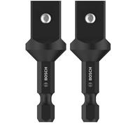 Bosch Accessories 2608551107 Adaptateur pour douille adaptable 1/2" 50 mm Gris (Lot de 2)