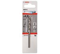 Bosch Forets à métaux rectifiés HSS-G, DIN 338 4,8 x 52 x 86 mm Quantité:1