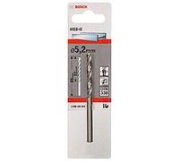 Bosch Accessories 2608585924 Foret à métaux rectifiés HSS-G DIN 338 5,2 x 52 x 86 mm