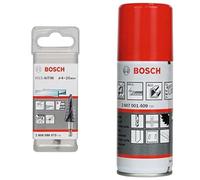 Bosch Accessories 2608588070 Fraise étagée queue six pans Longueur 70,5 mm Exécution HSS-AlTIN + Bosch Accessories 2607001409 Huile de coupe universelle