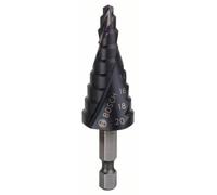 Bosch Accessories 2608588070 HSS Foret étagé Longueur totale 70.5 mm TiAIN 1/4\ (6,3 mm) 1 pc(s)