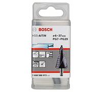 Bosch Accessories 2608588071 Fraise étagée queue 3 pans pour presse-étoupes Longueur 125,5 mm Exécution HSS-AlTIN