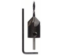 Bosch Mèches hélicoïdales à bois avec fraise à lamer 3,0 mm - 1 pièce