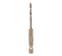 Bosch Accessories 2608595519 Mèche hélicoïdale à bois rectifiées HSS à queue six pans 1/4" Ã˜ 3 mm