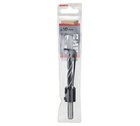 Bosch Mèche hélicoïdale à bois 2608596396 – 10 mm, fraise à lamer 90° – 1 pièce