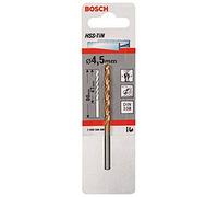 Bosch Foret à métaux HSS‑TiN 2608596696 – DIN 338 Ø 4,5 mm