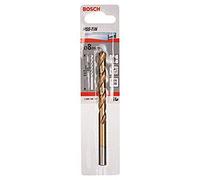 Bosch Foret à métaux rectifié HSS-TiN DIN 338 Ø 8 mm 8x75x117 mm - 1 pièce