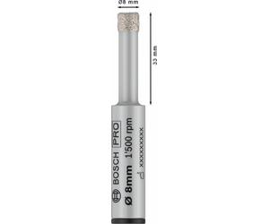 Bosch Accessories 2608599055 2608599055 Scie-cloche 8 mm 1 pc(s)