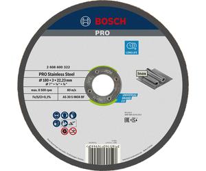 Bosch Accessories 2608600322 2608600322 Disque à tronçonner 180 mm 1 pc(s) acier