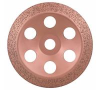 Bosch Accessories 2608600365 Meule assiette Carbure 180 x 22,2 mm ; grain fin, surface bombée Surface de travail bombée, 1 pièce