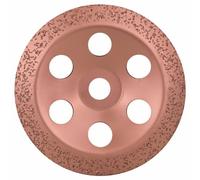 Bosch Accessories 2608600366 Meule assiette au carbure 180 x 22,23 mm; grain moyen, surface bombée Surface de travail bombée, 1 pièce