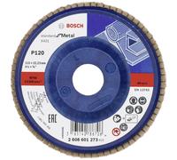 BOSCH Plateau a lamelles X431, Standard for Metal, 115 mm, 22,23 mm,120 2608601273