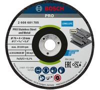 Bosch Disque à ébarber 76x4x10mm Expert for Inox