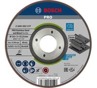 Bosch Meule à ébarber WA 46 BF – semi-flexible Ø115 mm, alésage 22,23 mm, ép. 3 mm – 10 pièces
