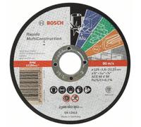 Bosch Accessories 2608602383 2608602383 Disque à tronçonner 125 mm acier