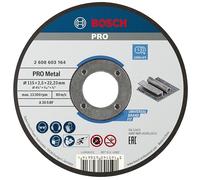 Bosch Accessories 2608603164 Disque à tronçonner à moyeu plat standard for metal A 30 S BF 115 mm 22,23 mm 2,5 mm Gris