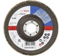 Bosch Accessories 2608603659 X431 Disque segmenté Diamètre 125 mm Ø de perçage 22.33 mm Grain 120 acier 1 pc(s)